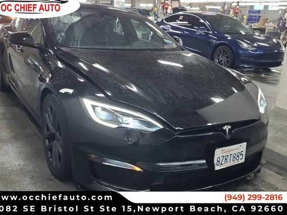 TESLA MODEL S 2022 5YJSA1E51NF492174 image